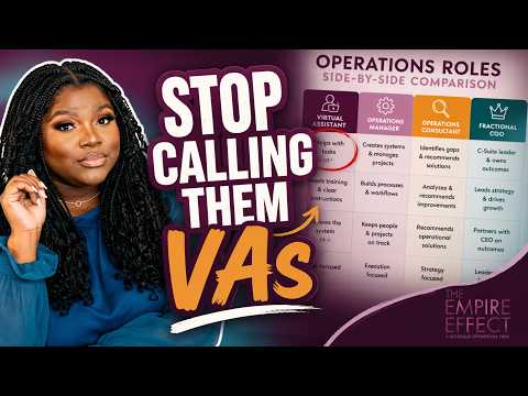 VA, Operations Manager, or Fractional COO? Here’s the Difference
